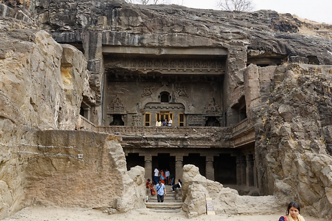 Grottes d'Ellora-Grottes bouddhistes-020